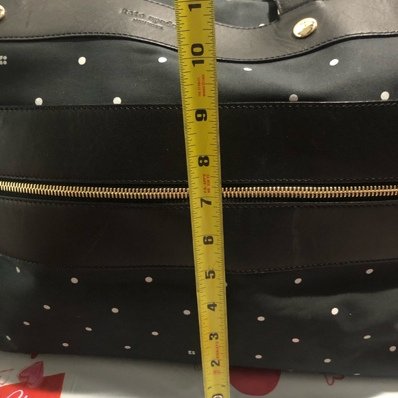 Large Kate Spade Polka Dot Travel Bag 
20 inches long  x 12 inches height - Picture 5 of 10